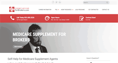 Desktop Screenshot of medsuppforbrokers.com